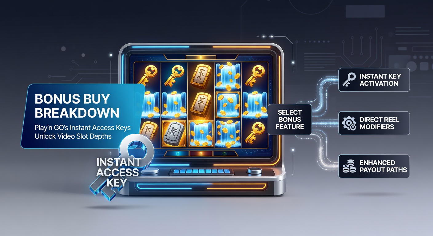 Close-up of Play'n GO bonus round activation via buy feature, featuring cascading symbols and rising multipliers