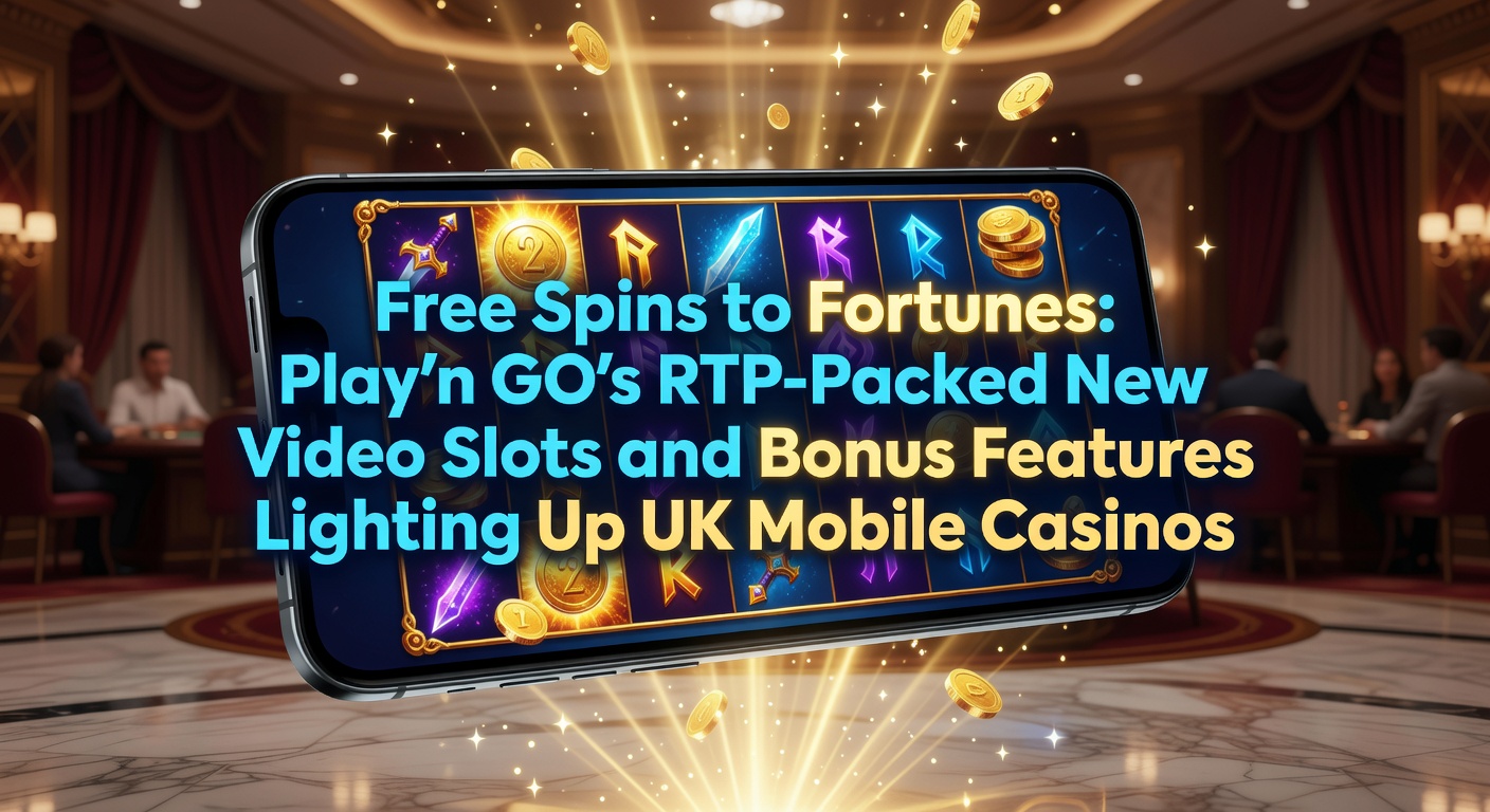 Vibrant Play'n GO video slot interface showing free spins activation and fortune-themed symbols on a mobile screen