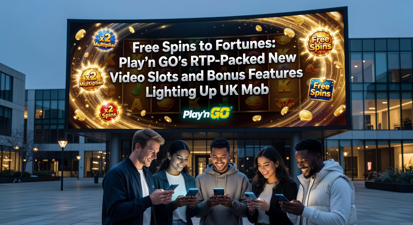 Close-up of a Play'n GO bonus wheel and free spins counter exploding with multipliers on a UK casino mobile app