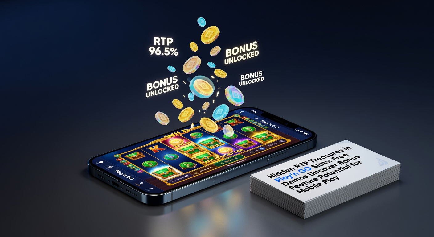 Play'n GO slot interface on mobile device showing bonus feature activation during free demo play