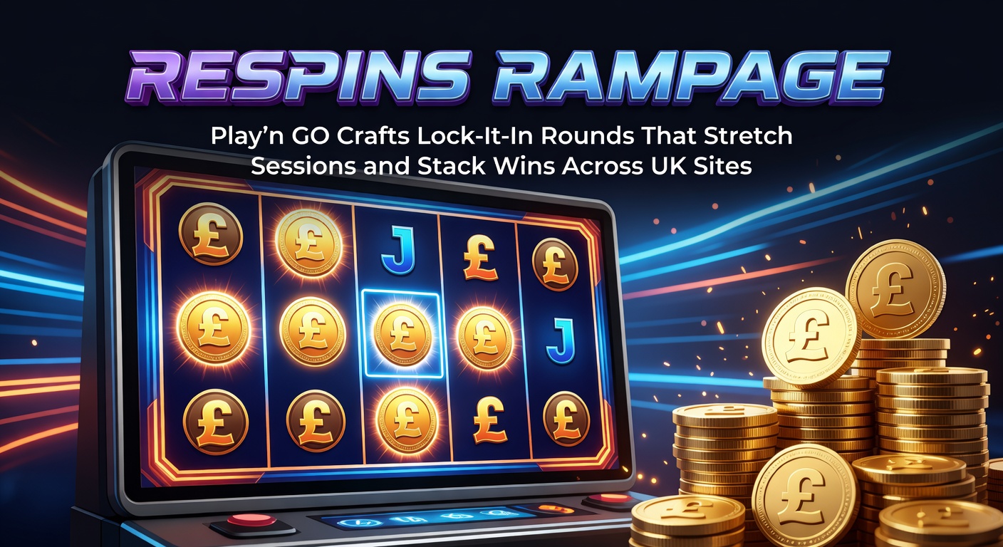 Vibrant screenshot of Play'n GO slot featuring glowing Lock-It-In respin symbols locking into place amid cascading wins on a UK casino interface
