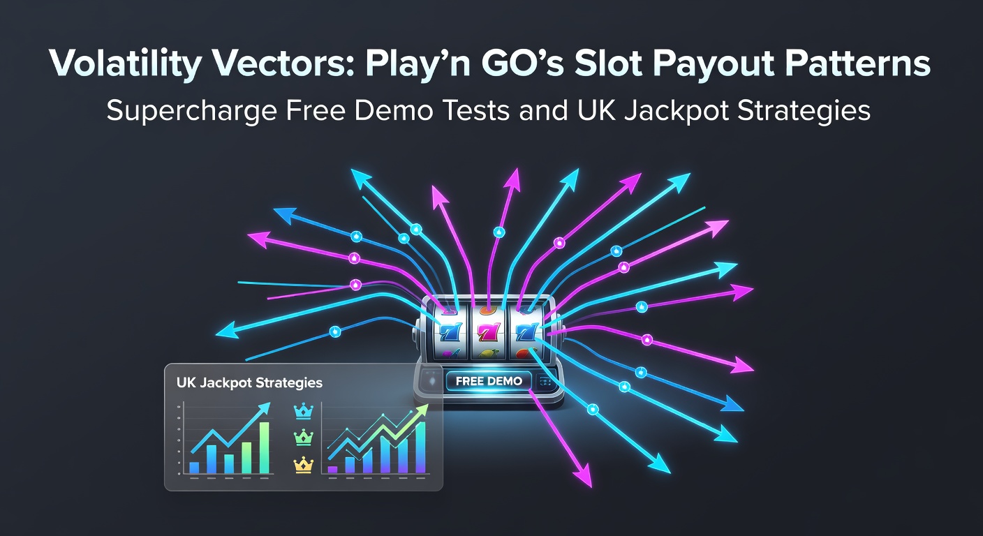 Graph charting Play'n GO slot volatility vectors from demo tests, showing payout frequency and jackpot trajectories